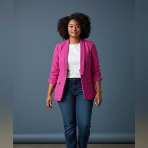 Vince Camuto Blazer hot pink new with tags